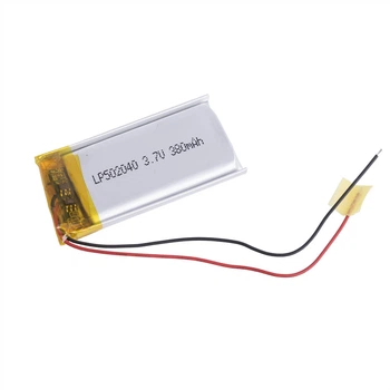 LiPo 380 mAh, 3,7V, 5x19x41мм LiPower аккумулятор литий-полимерный LP502040