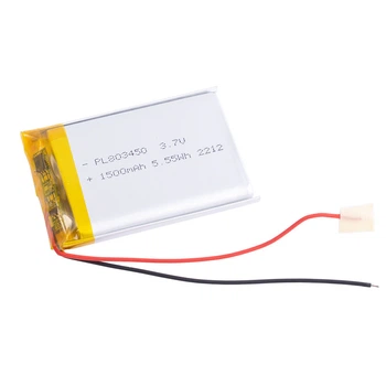LiPo 1500 mAh, 3,7V, 8,2x34,5x50,5мм LiPower аккумулятор литий-полимерный LPW803450
