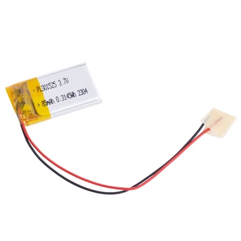 LiPo 85 mAh, 3,7V, 3x15x25мм LiPower аккумулятор литий-полимерный PL301525