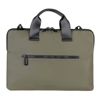 Сумка-чехол для ноутбука Tucano Gommo Super Slim 13"/14" зеленый (BSGOM1314-VM)