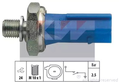 Датчик тиску оливи KW (аналог EPS 1.800.192/Facet 7.0192) (500192)