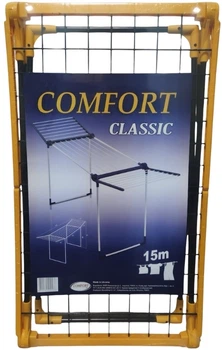 Сушарка для білизни Comfort Classic 15 м 176 х 52 х 92 см Чорно-жовта (L15BY)