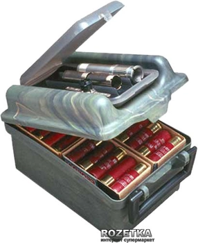 Коробка МТМ SW-100 для патронов 12 к 100 шт + 9 чоков. Камуфляж (17730626)