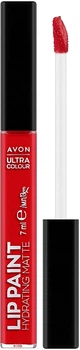 Жидкая увлажняющая помада для губ - Avon Ultra Colour Hydrating Matte Lip Paint Bloody Mary (7ml) (979482-946327403-2)