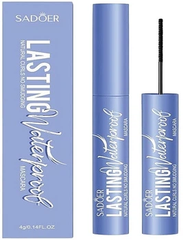 Водостойкая тушь для ресниц - Sadoer Lasting Waterproof Mascara Черная (4g) (1222776-911940384-2)