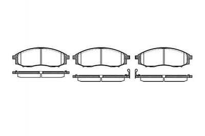 Тормозные колодки ROADHOUSE 2748.02 Nissan Pathfinder 41060VK190, D1060VK190