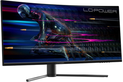 Монітор 34" LC-Power Ultra-wide Curved PC Monitor (LC-M34-UWQHD-165-C)