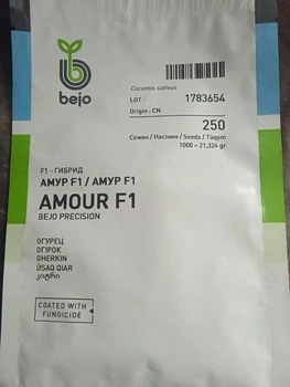 Насіння огірка Амур F1 ранній (40-45 днів) 250 шт Bejo