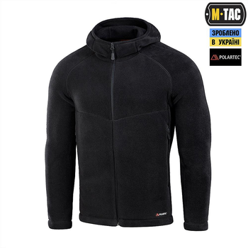 Тактична флісова кофта M-Tac Sprint Fleece Polartec, розмір M, колір Чорний