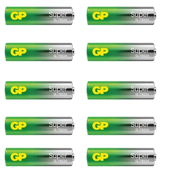 Батарейки LR6 GP Super Alkaline G-Tech AA- 10 штук