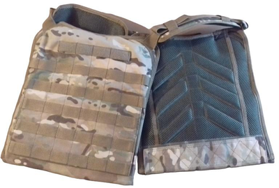 Плитоноска Plate Carrier для бронепластин 25 Х 30 мультикам (00000539)