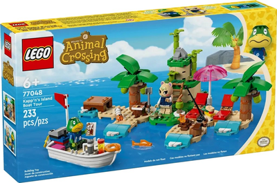 Zestaw klocków LEGO Animal Crossing Rejs dookoła wyspy Kapp'n 233 elementy 3 szt (77048)