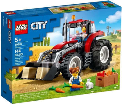 Конструктор LEGO City Класичний трактор 144 деталі 6шт (60287)