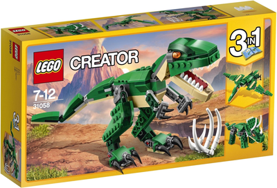 Zestaw klocków LEGO Creator Potężne dinozaury 174 elementy 6 szt (31058)