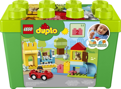 Zestaw klocków LEGO Duplo Deluxe 85 elementów Pudełko z klockami 2 szt (10914)