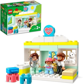 Zestaw klocków LEGO Duplo Wizyta u lekarza 34 elementy 3 szt (10968)