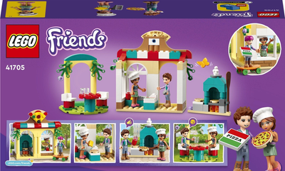 Конструктор LEGO Friends Піцерія Хартлейк 144 деталі 4 шт (41705)