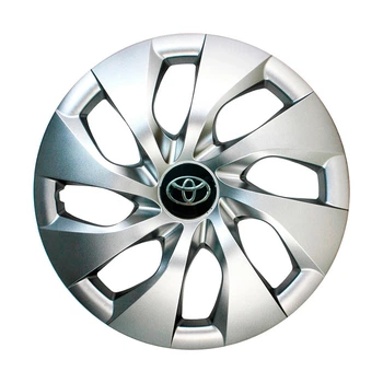 Автомобільні ковпаки SKS 416 R16 4 шт. Сріблясті (з логотипом Toyota)