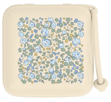 Контейнер для пустушки BIBS Pacifier Box Liberty Eloice Ivory