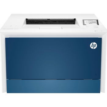 Принтер лазерний HP Color LaserJet Pro 4203dw кольоровий друк А4 Wi-Fi / Bluetooth / Ethernet Білий/синій (5HH48A)