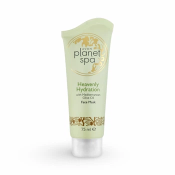 Увлажняющая маска для лица Avon Planet SPA Райское увлажнение с маслом оливы, Face Mask, Heavenly Hydration with Mediterranean Olive Oil 75 мл