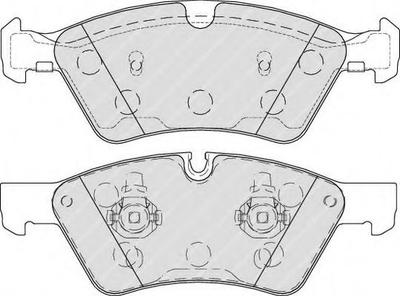 Тормозные колодки, дисковые. Ferodo (FDB1830)