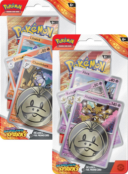 Karty do gry planszowej Rebel Pokémon TCG: Scarlet & Violet - Surging Sparks - Premium Checklane Blister Box 12 szt. (820650869495)