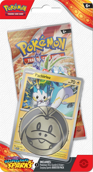 Karty do gry planszowej Rebel Pokémon TCG: Scarlet & Violet - Surging Sparks - Checklane Blister Display 12 szt. (820650869433)