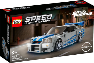 Конструктор LEGO Speed Champions Nissan Skyline 319 деталей 4 шт (76917)