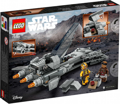 Конструктор LEGO Star Wars Піратський винищувач 285 деталей 8 шт (75346)