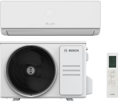Кондиционер Bosch CL4000i RAC 3.5кВт инверторный 12000 BTU площадь 35 кв.м Белый