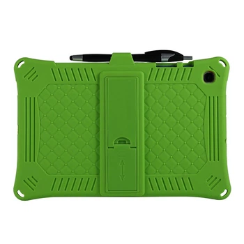 Чохол SoftGel Kids дитячий для Samsung Galaxy Tab S6 lite 10.4 P610 P615 Зелений