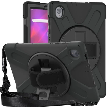 Чохол Rugged 3 Layers броньований протиударний з захистом Lenovo Tab K10 Tb-x6c6 Чорний