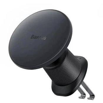 Беспроводное автомобильное зарядное устройство Baseus CW01 MagSafe Wireless Charging Car Mount Air Vent 15W C40141001111-00 Black