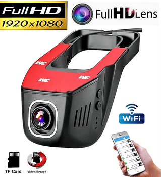 Відеореєстратор автомобільний Wi-Fi Full HD SD9
