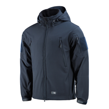 Куртка M-Tac Soft Shell с подстежкой Dark Navy Blue L