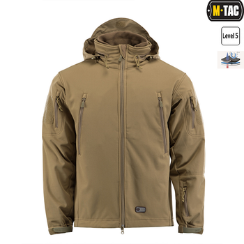 Куртка M-Tac Soft Shell з підстібкою Tan M