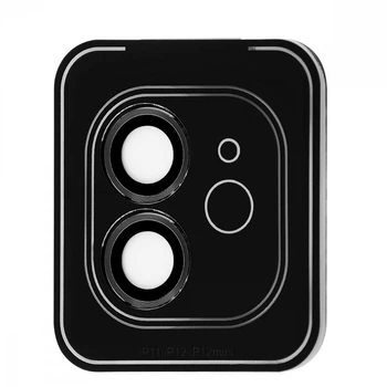 Защитное стекло для камеры 9H ACHILLES для Apple iPhone 11/12/12 Mini Black