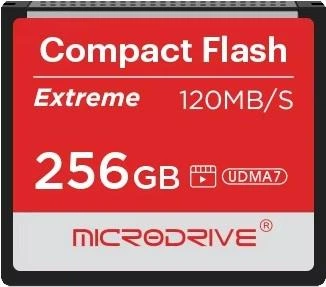 Карта памяти Compact Flash Extreme Microdrive 256 Gb 120 MB/S