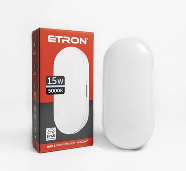 Cветильник 15W IP65 5000К ETRON Communal ЖКХ 1-EСP-505-E