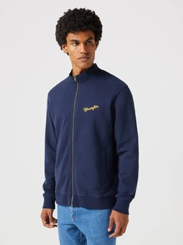 Толстовка на молнии мужская Wrangler 112350547 XL Темно-синяя (5401019846910)