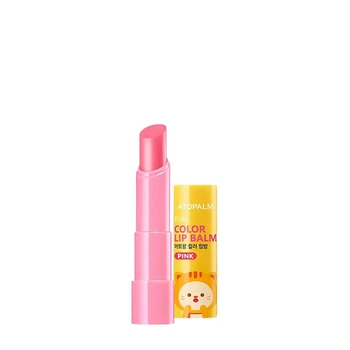 Зволожуючий бальзам для губ ATOPALM Color Lip Balm Pink з рожевим відтінком інтенсивний догляд та живлення 3.3 мл
