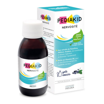 Сироп Pediakid Nervosite/ Педиакид Нервозит - Ніжний заспокійливий засіб для дітей від 6 міс з підвищеною збудливістю, 125 мл (3700225600227)
