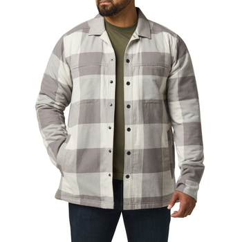 Куртка тактична демісезонна 5.11 Tactical® Seth Shirt Jacket 2XL Overcast Grey Check