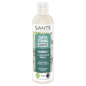 БИО-Шампунь Super Strong для укрепления волос с Бамбуком SANTE 250 мл 4055297220446