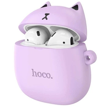 Бездротові навушники Bluetooth Hoco EW45 з мікрофоном Violet