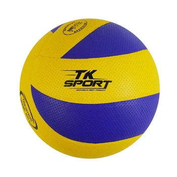 Мяч волейбольный PVC 280-300 грамм TK Sport Желто-синий