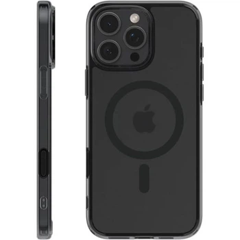 Прозрачный чехол Spigen Ultra Hybrid T (MagFit + Camera Control) Frost Black для iPhone 16 Pro (ACS08514)