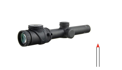 Приціл оптичний TRIJICON AccuPoint 1-6x24 (30 мм) illum. BAC Red Triangle Tritium/Fiber Optics SFP