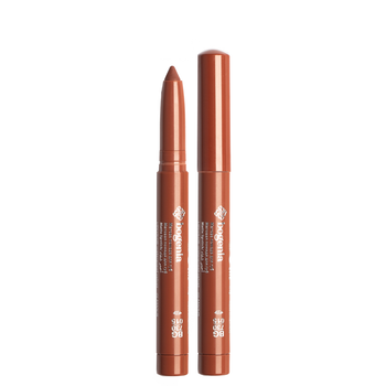 Помада-олівець для губ водостійка Bogenia Velvet Waterproof Matte BG730, 015 Glamor Світла коричнева